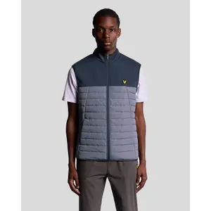 Hybrid sleeveless fleece gilet Lyle & Scott image-1