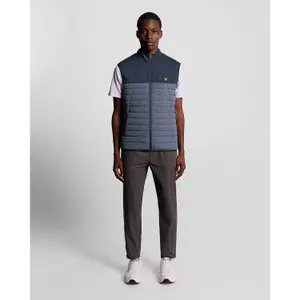 Hybrid sleeveless fleece gilet Lyle & Scott image-2
