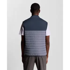 Hybrid sleeveless fleece gilet Lyle & Scott image-4