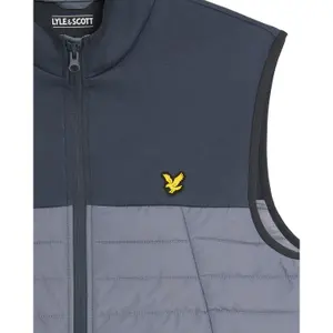 Hybrid sleeveless fleece gilet Lyle & Scott image-6