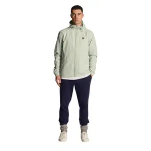 Hooded waterproof zip-up jacket Lyle & Scott image-1