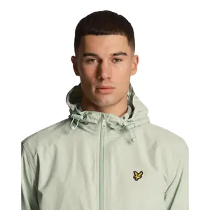 Hooded waterproof zip-up jacket Lyle & Scott image-4