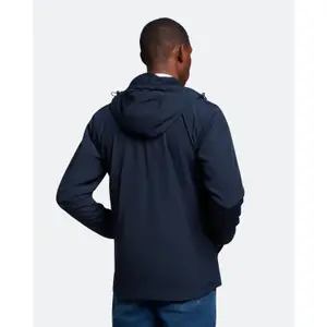 Waterproof jacket with zipped hood, large sizes Lyle & Scott image-3