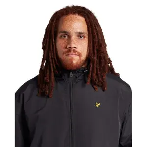 Wasserdichte Kapuzenjacke mit Reißverschluss große Größen Lyle & Scott image-3