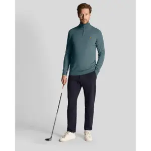 Merino jumper 1/4 zip Lyle & Scott Core image-2