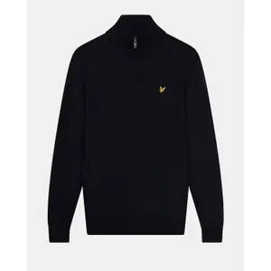kn1041g-z271-pull-1-4-zip-lyle-scott-core-merino-mix-dark-navy