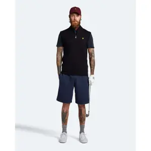 Sweter z dzianiny bez rękawów Lyle & Scott image-1