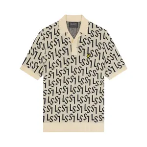 Polo tricoté monogramme Lyle & Scott image-0