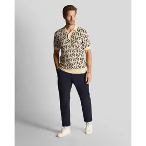 Polo tricoté monogramme Lyle & Scott image-2
