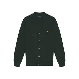 V-neck merino cotton cardigan Lyle & Scott