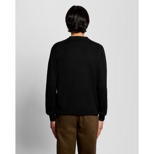 V-neck merino cotton cardigan Lyle & Scott image-4