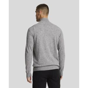 Sweter z wełny owczej z zamkiem Lyle & Scott Blend image-3