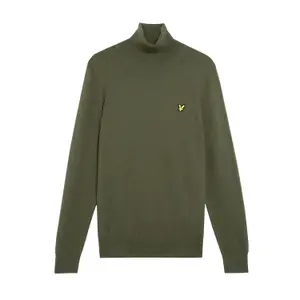 Pullover de gola alta em algodão merino Lyle & Scott image-0