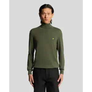 Pullover de gola alta em algodão merino Lyle & Scott image-1