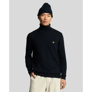 Polo de malha em algodão e lã merino Lyle & Scott image-2