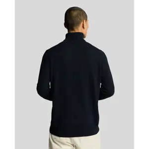 Polo de malha em algodão e lã merino Lyle & Scott image-4