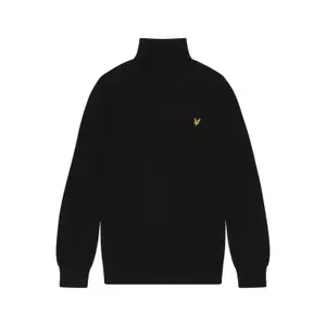 Camisola de gola alta em algodão merino Lyle & Scott image-1