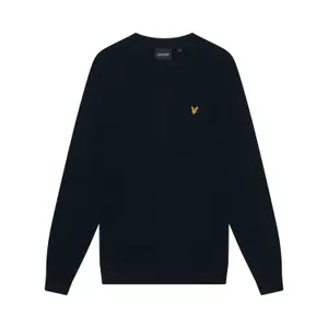 Merino cotton round neck jumper Lyle & Scott image-0