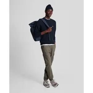 Merino cotton round neck jumper Lyle & Scott image-2