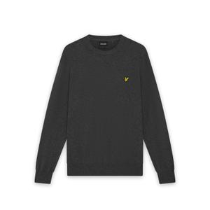 Pull col rond coton mérinos Lyle & Scott image-1