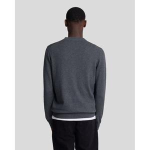 Pull col rond coton mérinos Lyle & Scott image-4