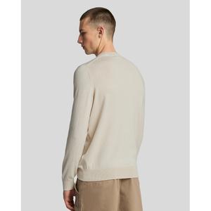 Pull col rond en coton mérinos Lyle & Scott image-4