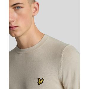Pull col rond en coton mérinos Lyle & Scott image-5