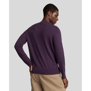 Pull col rond en coton mérinos Lyle & Scott image-3