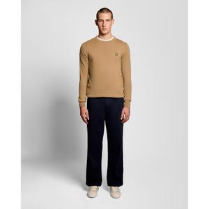 Pull col rond coton mérinos Lyle & Scott image-1