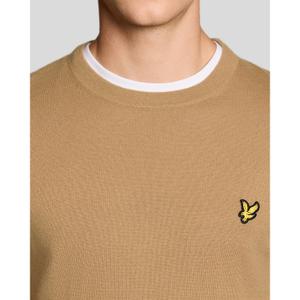 Pull col rond coton mérinos Lyle & Scott image-2