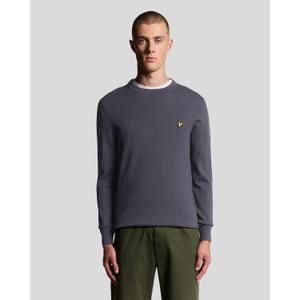 Pull col rond en coton mérinos Lyle & Scott image-1
