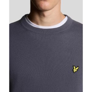 Pull col rond en coton mérinos Lyle & Scott image-3