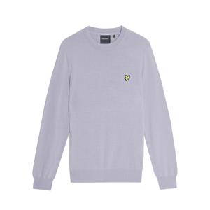 Pull en coton mérinos à col rond Lyle & Scott image-0
