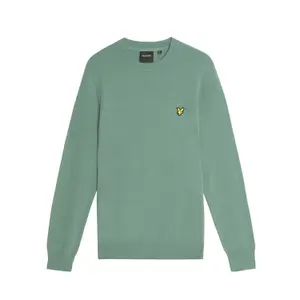 kn2110vc-x870-pull-en-coton-merinos-a-col-rond-lyle-scott-agave-green