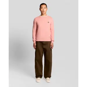 Rundhalsausschnitt Pulli aus Merinowolle Lyle & Scott image-1