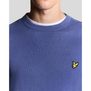 Sweter z bawełny merino z okrągłym dekoltem Lyle & Scott image-3