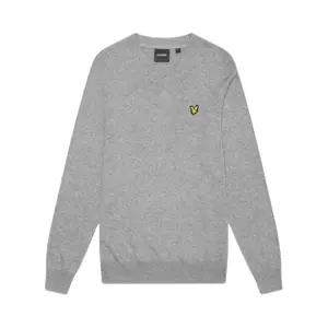 Jersey de cuello V de lana merina Lyle & Scott image-0
