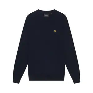 Jersey de cuello de pico de algodón merino Lyle & Scott image-1