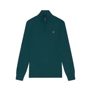 Pullover mit Reißverschluss aus Merinowolle Lyle & Scott