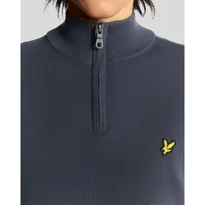 Merino cotton zip pullover Lyle & Scott image-4