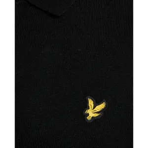 Polo de manga larga de algodón merino Lyle & Scott image-6