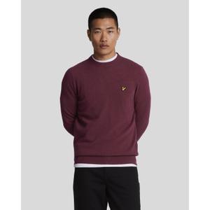 Maglione in lana d'agnello con collo tondo Lyle & Scott Blend image-1