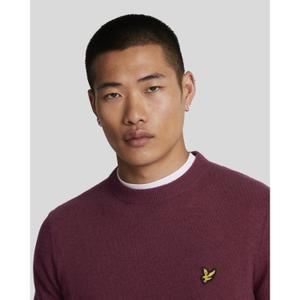 Maglione in lana d'agnello con collo tondo Lyle & Scott Blend image-4