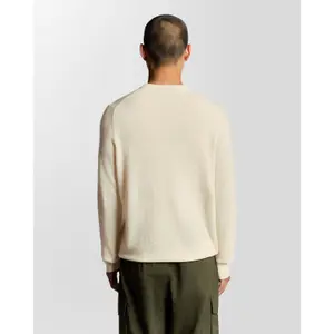 Jumper med rund halsringning Lyle & Scott Lambswool Blend image-3