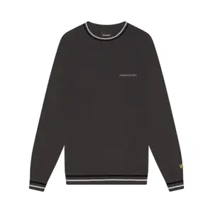 Embroidered round-neck sweater Lyle & Scott image-0