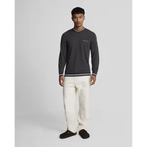 Embroidered round-neck sweater Lyle & Scott image-2
