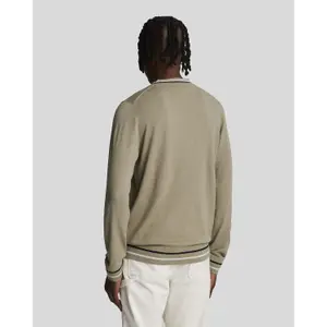 Embroidered crew neck sweatshirt Lyle & Scott image-3