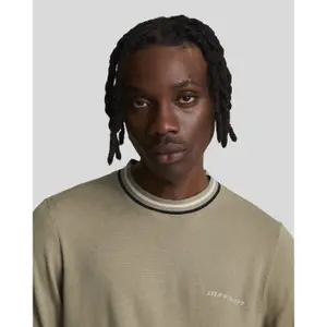 Embroidered crew neck sweatshirt Lyle & Scott image-4