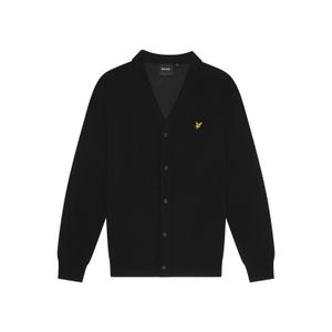 V-Ausschnitt Strick-Cardigan aus doppeltem Gewebe Lyle & Scott