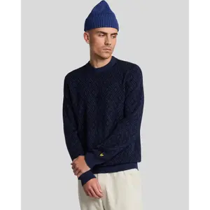 Sweater Lyle & Scott Monogram Intarsia image-1